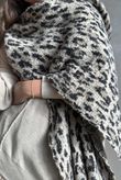 Hackney Leopard Scarf Neutral /20=